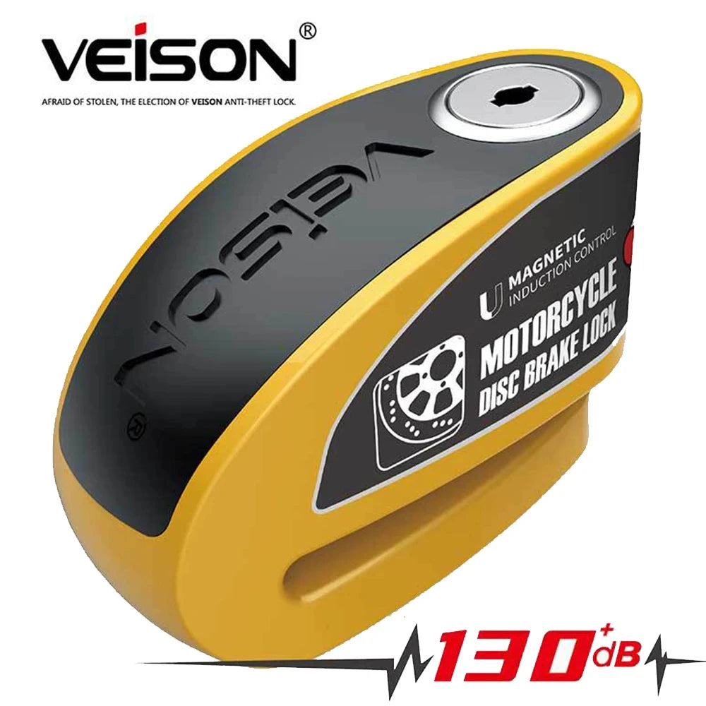 Motorcycle Waterproof Alarm Lock Bicycle DiscLock Lntelligent Controllable Alarm Disc Brake Lock Electric CarLock DiscBrake Lock