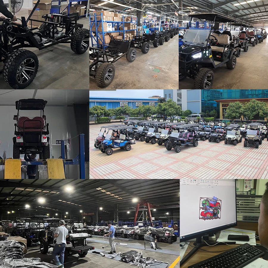 Hot Sale7000W 72V 4 Wheel Electric Mobility Scooter City Step Through Electric Golf Cart