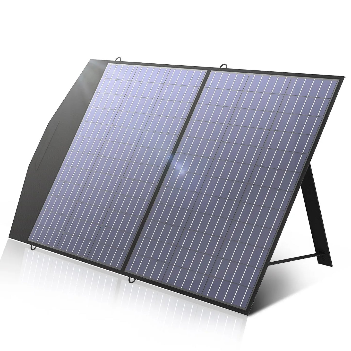 ALLPOWERS Portable Power Station with Portable Solar Panel(Included),Pure Sine Wave 299Wh Outdoor Solar Generator Camping UPS