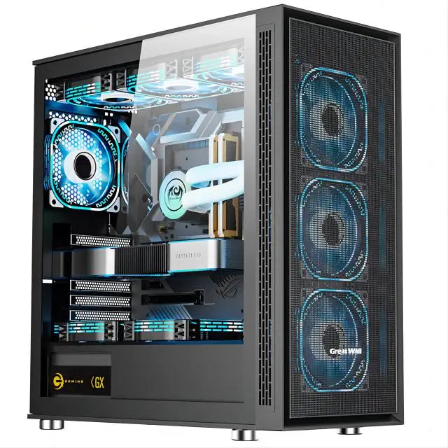 Aotesier Core i7 CPU Affordable Computer full set 8G/16G RAM 256GB SSD home office gaming pc desktop computer gamers  PC GAME