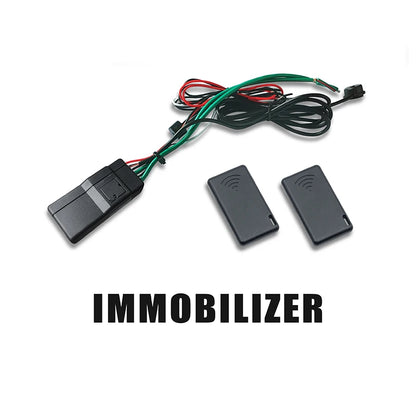 2.4GHz RFID Immobilizer Wireless Engine Automatic Lock Car Alarm System Anti-Hijacking Circuit Cut Off Device Smart Key