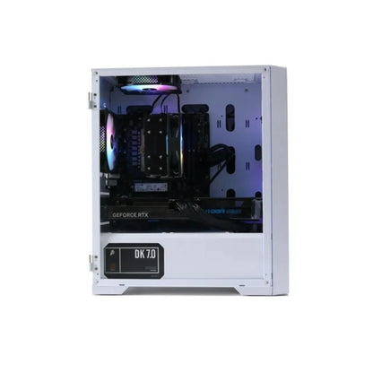 MXZ High-Performan Gaming PC Ryzen R7 7700 RTX4070 B650M 32G DDDR5 6000MHZ 1TB NVME Windows10 Pro Key Desktop Computer