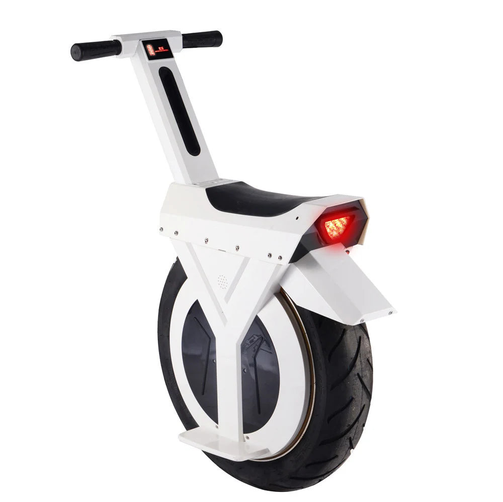 Electric Unicycle 60V 500W 17-Inch Tire, 4-12Ah Battery, 25KMH Speed, 28-96KM Range E Single-Wheel Scooter Electric Monowheel