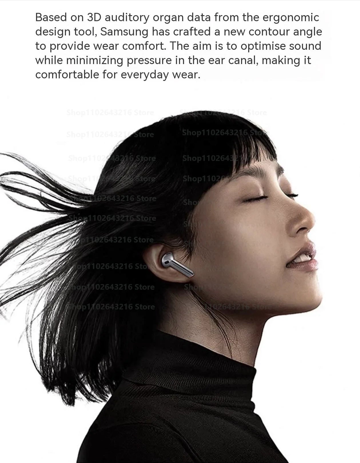 2025 New Buds 3 Pro True Wireless Bluetooth Earphone Headphone HiFi Sound Low Latency Noise Reduction Earbuds for IPhone Android