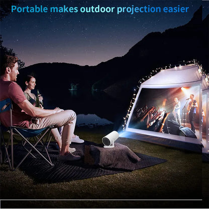 DITONG HY300 Plus HD Projector portatil 4K 1280x720P Android  LED Video Home Theater Cinema Phone mini Proyector Movie HY300 pro