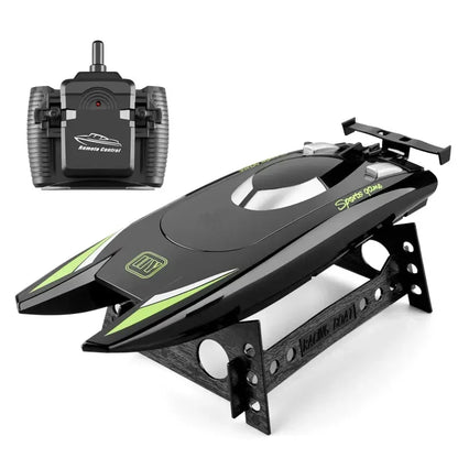 2.4G RC Boats 25KM/H High Speed Racing Boat 2 Channels Dual Motor Remote Control Boats for Kids Adult Racing Boat