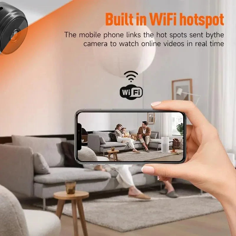 A9 Wifi Mini Camera 1080P Security Monitoring Wireless Remote Night Vision Video Surveillance Smart Home Mini DV Cam HD Camera