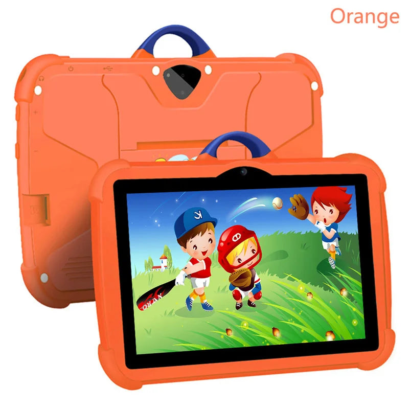 New Arrival 7 Inch 5G WiFi Kids' tablet Quad Core 4GB+64GB ROM Google Learning Education Version Dual Cameras Tablets Android 13