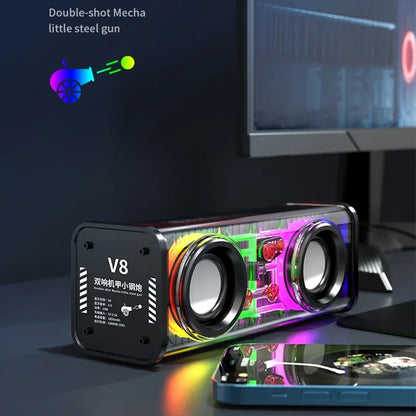 Salange Sound Bar Bluetooth USB Wired Speakers Bar Stereo Speaker For Projector PC Laptop Phone Computer 3.5mm Aux Speaker
