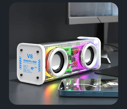 Salange Sound Bar Bluetooth USB Wired Speakers Bar Stereo Speaker For Projector PC Laptop Phone Computer 3.5mm Aux Speaker