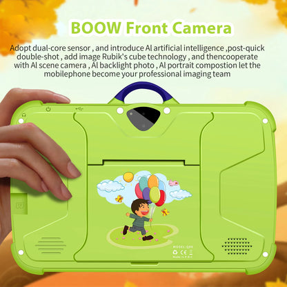 New Arrival 7 Inch 5G WiFi Kids' tablet Quad Core 4GB+64GB ROM Google Learning Education Version Dual Cameras Tablets Android 13