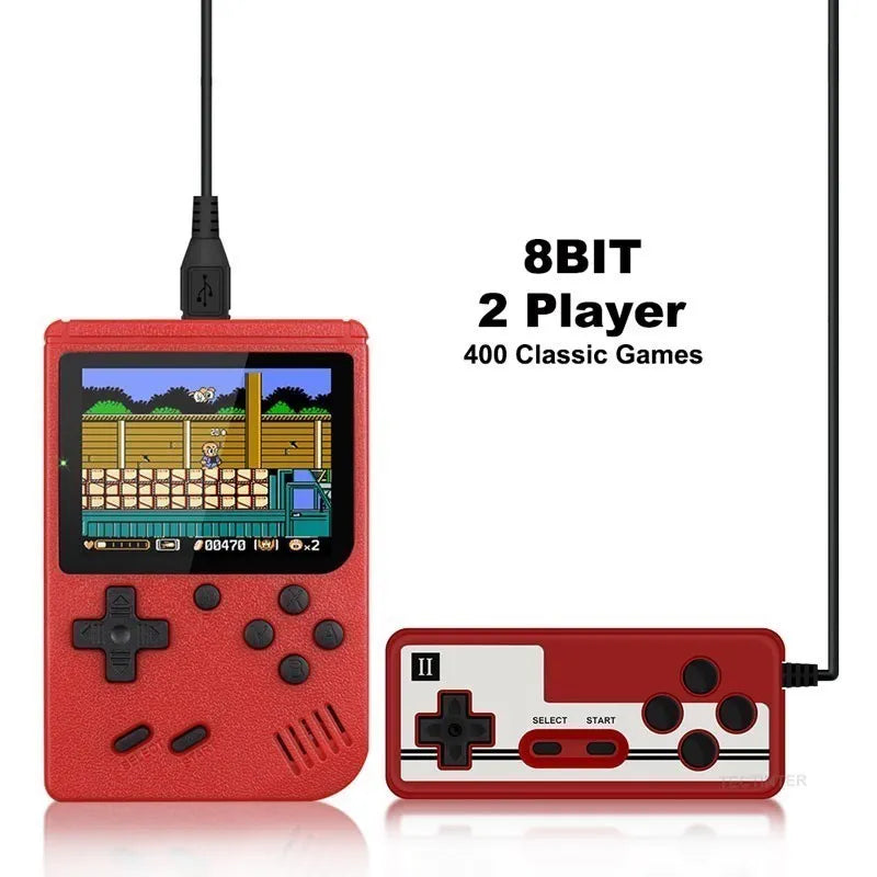 Portable Retro Mini Video Game Console 8-Bit Handheld Game Player Built-in 500 games AV Out Game Console Gameboy videojuego