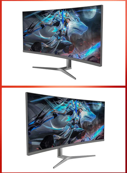 Anmite 38" 4K Nano-IPS screen 144Hz curved widescreen monitor, gaming display for big game enthusiasts