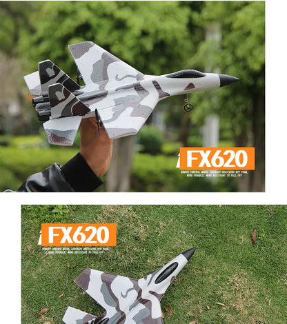 RC Foam Aircraft SU-35 Plane 2.4G Radio Control Glider Remote Control Fighter Plane Glider Airplane Foam Boys Toys for Children