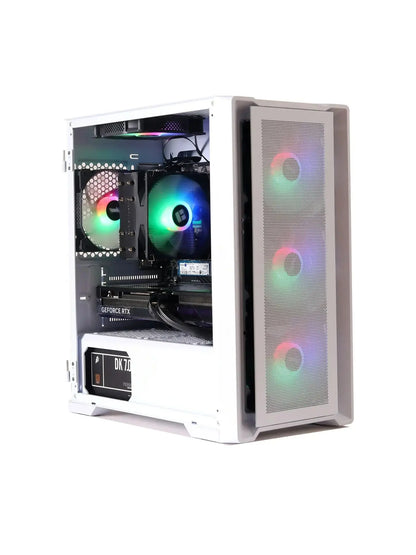 MXZ High-Performan Gaming PC Ryzen R7 7700 RTX4070 B650M 32G DDDR5 6000MHZ 1TB NVME Windows10 Pro Key Desktop Computer