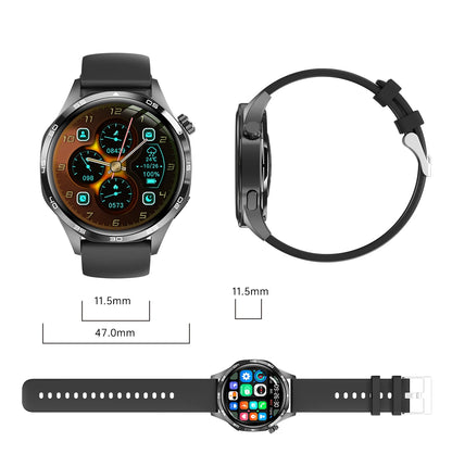 GT5 PRO Smart Watch Men Watch 5 Pro AMOLED HD Screen Bluetooth Call GPS Trajectory NFC Heart Rate Compass SmartWatches 2024 New