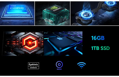 XIAOMI Redmi G Pro Gaming Laptop 2024 Intel Core i9-14900HX NVIDIA Geforce RTX 4060 16"Inch 2.5K 240Hz RAM 16GB SSD 1TB Gamer PC