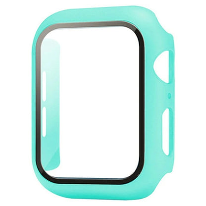 Tempered glass+Case for Apple Watch 46mm 44mm 45mm 41mm 40mm 42mm Screen Protector for iwatch series 10 9 8 7 6 SE 5 Accessories