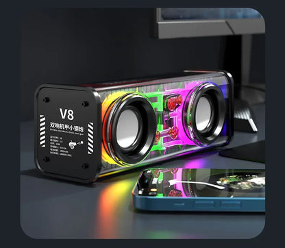 Salange Sound Bar Bluetooth USB Wired Speakers Bar Stereo Speaker For Projector PC Laptop Phone Computer 3.5mm Aux Speaker