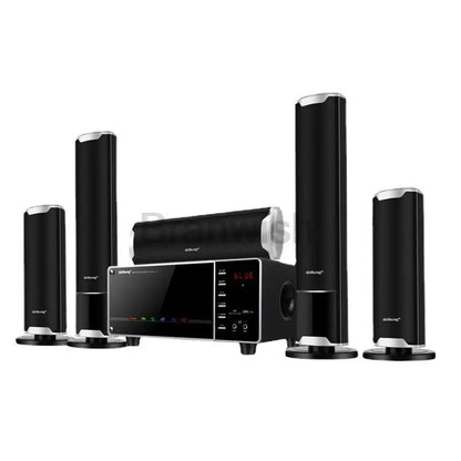 100W High-power Home Living Room TV KTV Bluetooth Speaker Surround Sound Subwoofer Speaker 5.1 Home Theater System Audio Set