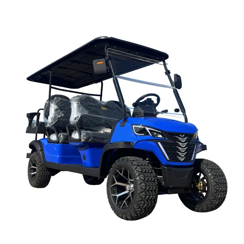 Wholesale Brand New Utility Vehicle 4 Wheel 4 Seater Golf Cart 48V Lithium Battery Club Car off Road Golf Cart Electric Price